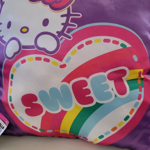 Sanrio Hello Kitty Sweet Purple Cute Decorative Throw Pillow - Picture 4 of 6